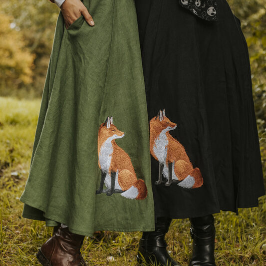 2 renards jupe l araignee de l atelier 2 renards jupe l araignee de l atelier