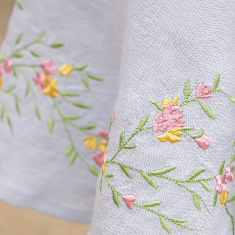 jupes fleurs broderies l araignee de l atelier jupes fleurs broderies l araignee de l atelier