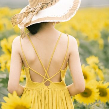 robe pastelle jaune l araignee de l atelier