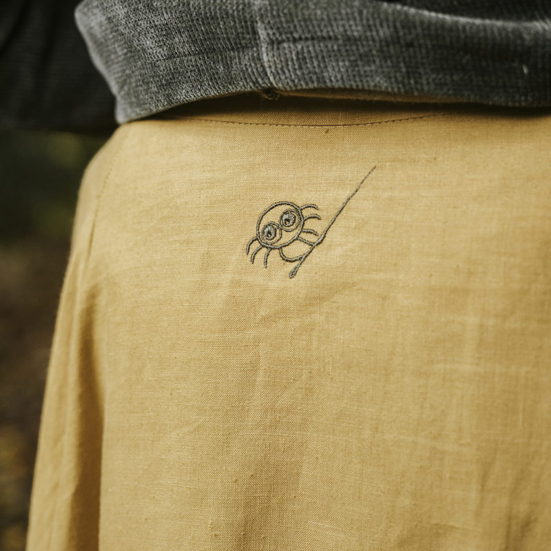 broderie araignee automne