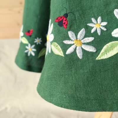 broderies coccinelles