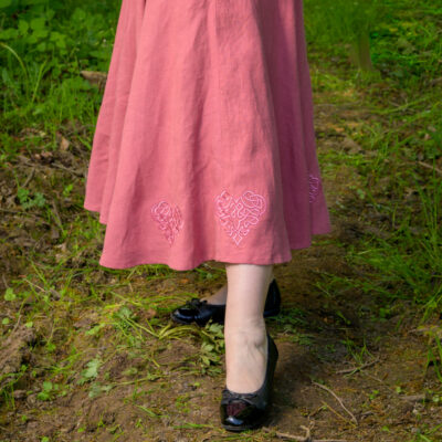 broderies coeurs celtes