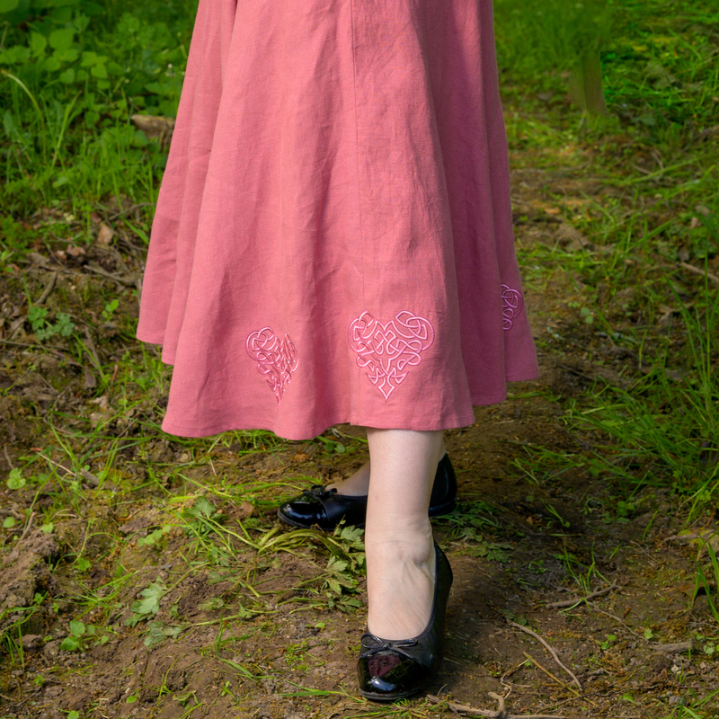 broderies coeurs celtes