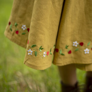 broderies fraises des bois