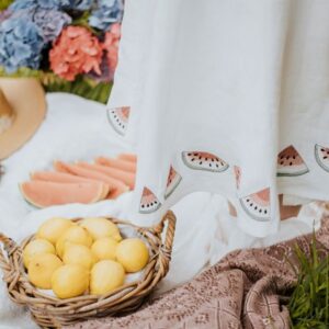 broderies pastèques