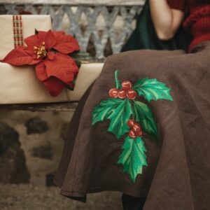 detail broderie houx