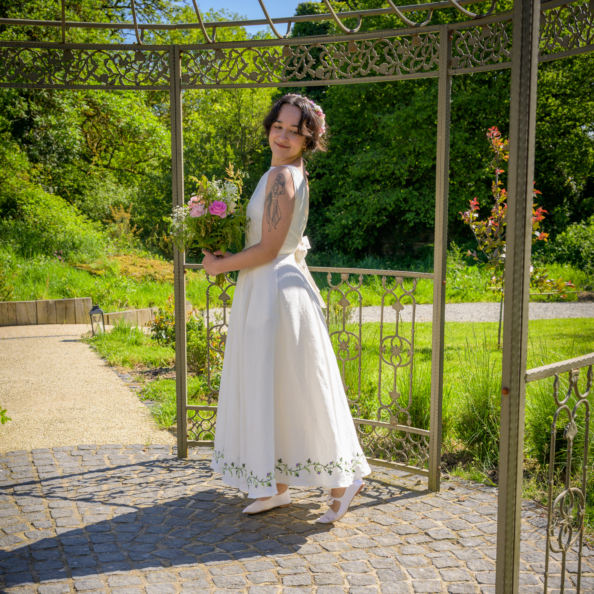 ensemble mariee lin l araignee de l atelier ensemble mariee lin l araignee de l atelier