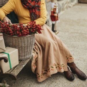 jupe camel holly hiver