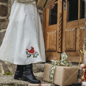 jupe cardinal lin l araignee de l atelier