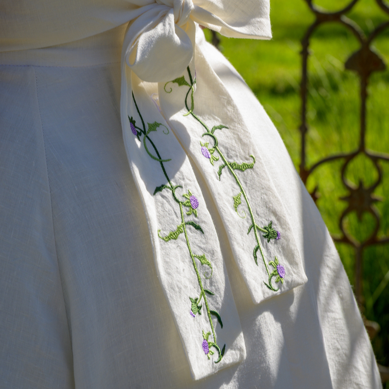 robe de mariee broderie robe de mariee broderie l araignee de l atelier