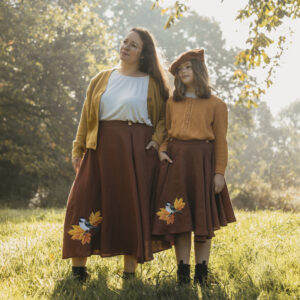 maman et moi mesange automne